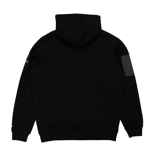 BLACK TECHNICAL HOODIE