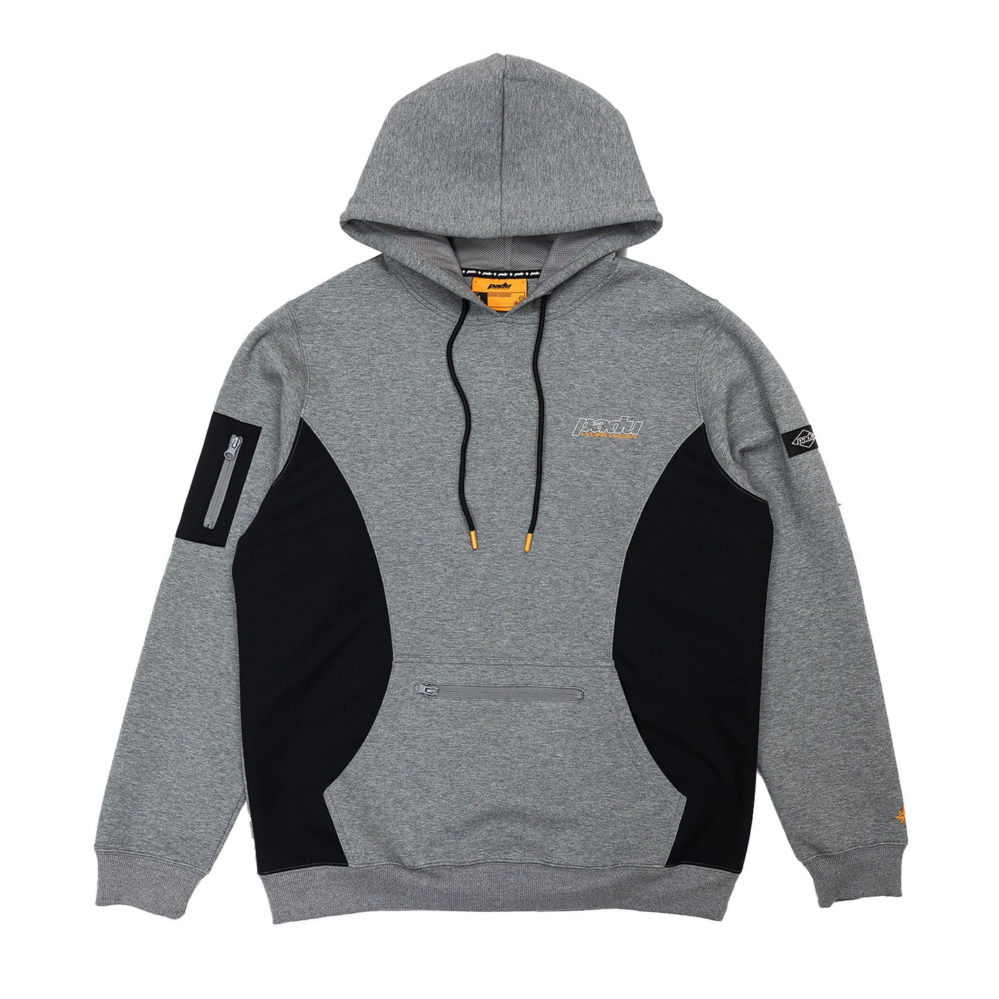 GREY TECHNICAL HOODIE