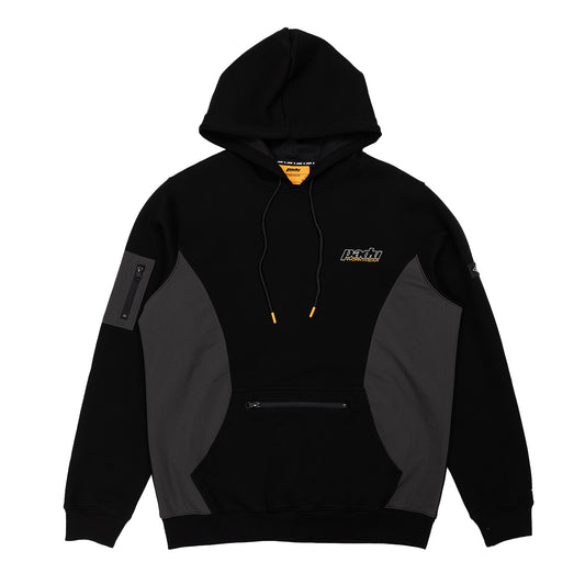 BLACK TECHNICAL HOODIE