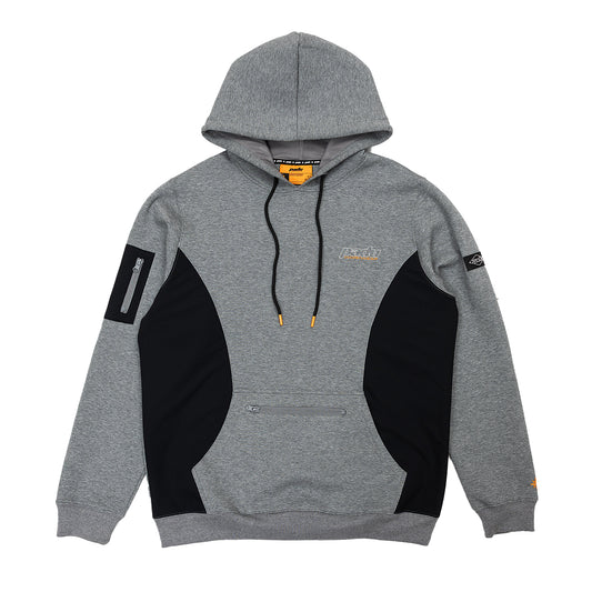 GREY TECHNICAL HOODIE