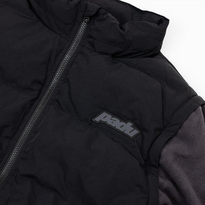 PUFFER JACKET WITH DETACHABLE SLEEVES