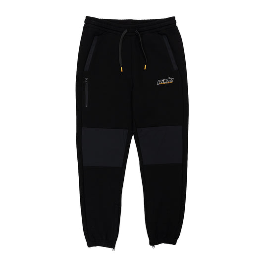 BLACK TECHNICAL TRACK PANTS
